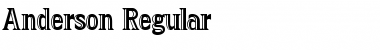 Download Anderson Font