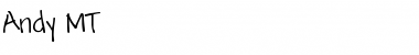 Download Andy MT Font
