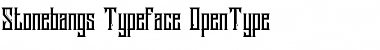Download Stonebangs Typeface Regular Font