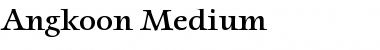 Download Angkoon-Medium Font