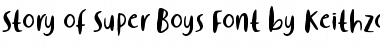 Download Story of Super Boys Regular Font
