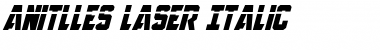 Download Anitlles Laser Italic Font