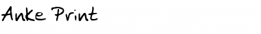 Download Anke Print Font