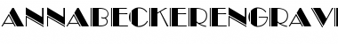 Download AnnaBeckerEngraved Font