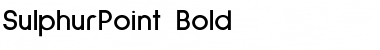 Download Sulphur Point Bold Font