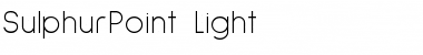 Download Sulphur Point Light Font