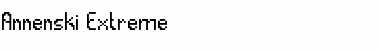 Download Annenski-Extreme Font