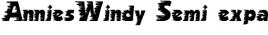 Download AnniesWindy Font