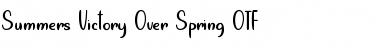 Download Summers Victory Over Spring Regular Font