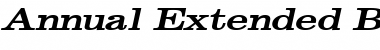 Download Annual Extended Font