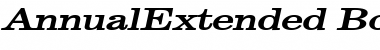 Download AnnualExtended Font