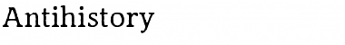 Download Antihistory Font