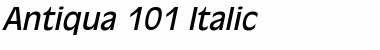 Download Antiqua 101 Font