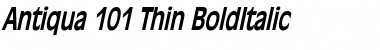 Download Antiqua 101 Thin Font