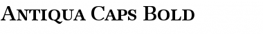 Download Antiqua-Caps Font