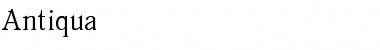 Download Antiqua Font