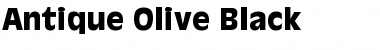 Download Antique Olive Font