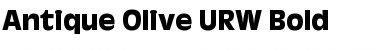 Download Antique Olive Font