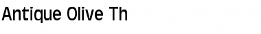 Download Antique-Olive Th Font Download Antique-Olive Th Font
