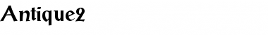 Download Antique2 Font