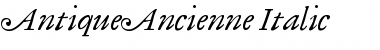 Download AntiqueAncienne Font