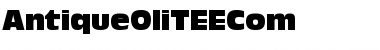 Download AntiqueOliTEECom Font