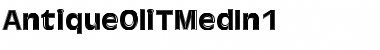 Download AntiqueOliTMedIn1 Font Download AntiqueOliTMedIn1 Font