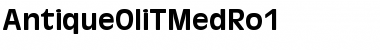 Download AntiqueOliTMedRo1 Font Download AntiqueOliTMedRo1 Font