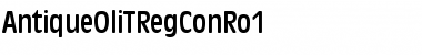 Download AntiqueOliTRegConRo1 Font Download AntiqueOliTRegConRo1 Font
