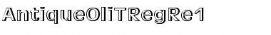 Download AntiqueOliTRegRe1 Font Download AntiqueOliTRegRe1 Font