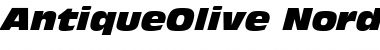 Download AntiqueOlive Font