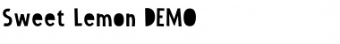 Download Sweet Lemon DEMO Regular Font
