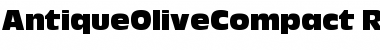 Download AntiqueOliveCompact Font Download AntiqueOliveCompact Font