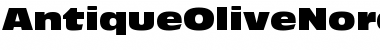 Download AntiqueOliveNord Font