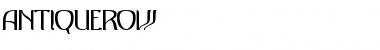 Download AntiqueRow Font