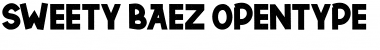 Download SWEETY BAEZ Regular Font