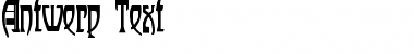 Download Antwerp Text Font Download Antwerp Text Font
