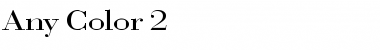 Download Any Color 2 Font Download Any Color 2 Font