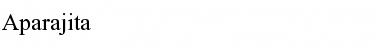 Download Aparajita Font