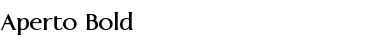 Download Aperto Font