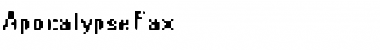Download ApocalypseFax Font
