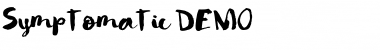 Download Symptomatic DEMO Font