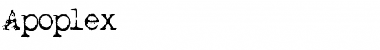 Download Apoplex Font