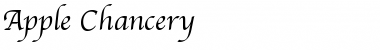 Download Apple Chancery Font