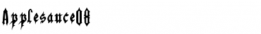 Download Applesauce08 Font