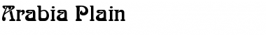 Download Arabia Font