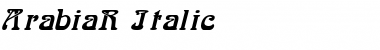 Download ArabiaR Font