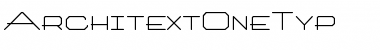 Download ArchitextOneTyp Font Download ArchitextOneTyp Font