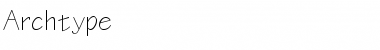 Download Archtype Font