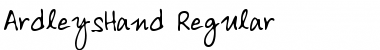 Download ArdleysHand Font